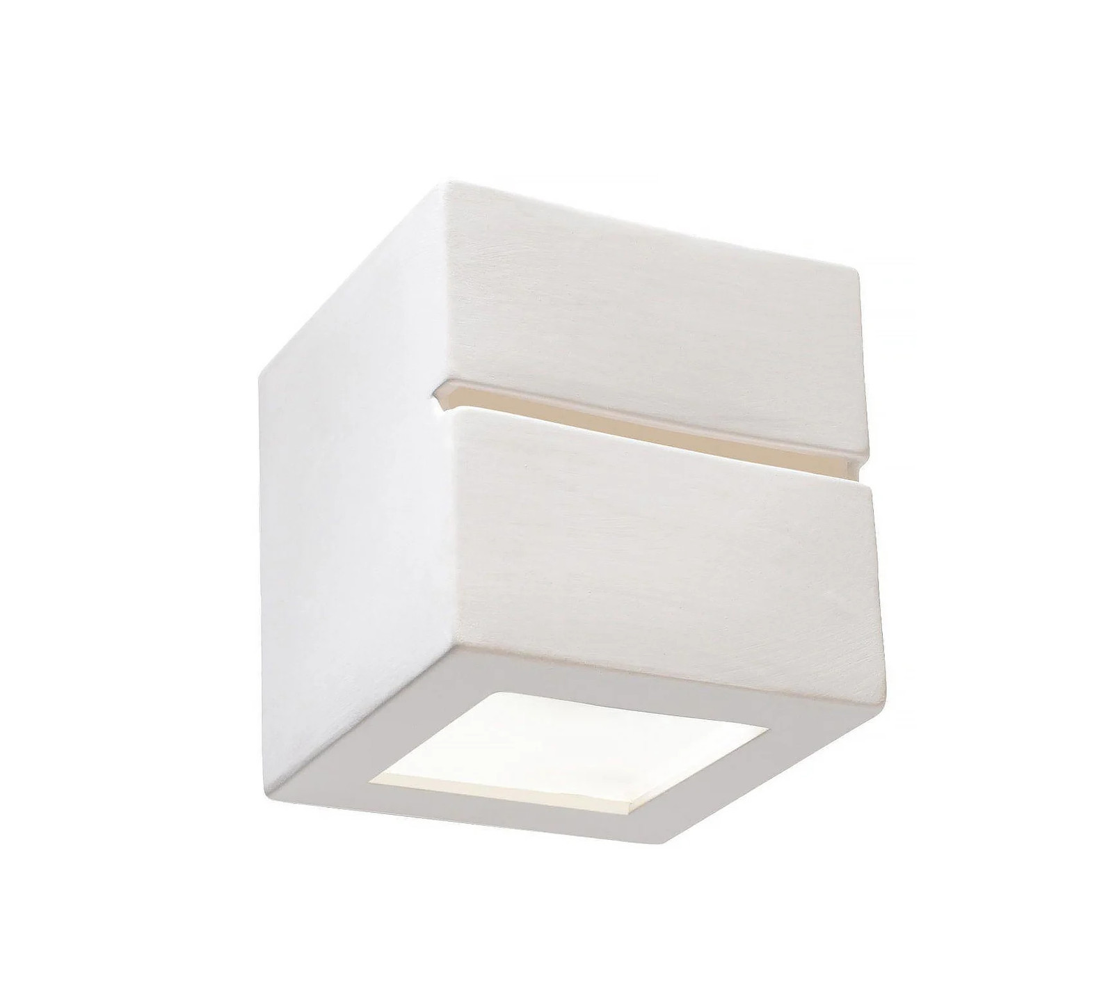 Sollux Wandlamp Leo Line E27 Wit Gips