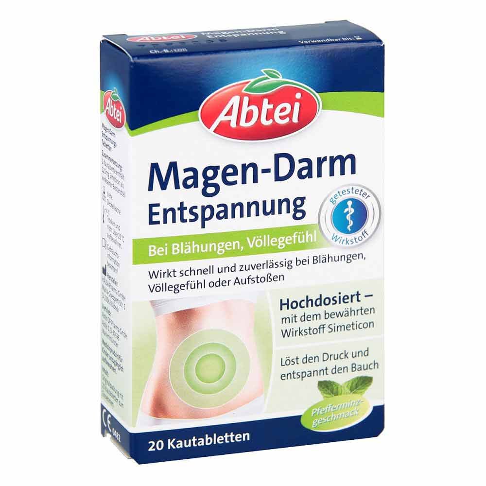 Perrigo Deutschland GmbH Abtei Magen Darm Entspannungstabletten 01014240