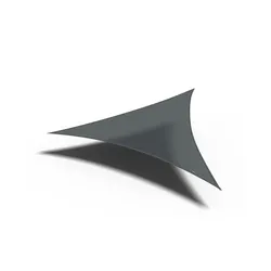 Siena Garden Sonnensegel 3-Eck  Coolfit , grau , Maße (cm): B: 360 H: 360
