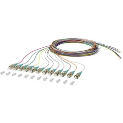 Metz Connect 150M1AO0020E. Kabellänge: 2 m, Lichtleitertyp: OM3, Anschluss 1: ST/PC, Lochdurchmesser (2 m), Netzwerkkabel