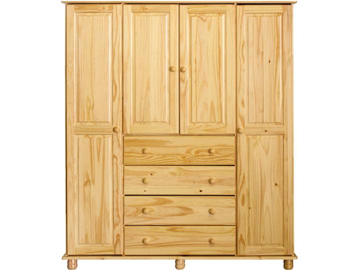 Kleiderschrank Yani natur Kiefer B 156 cm