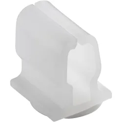 100 Stifthalter, 12 x 14 mm, milchig-transparent, 100 Stück, PVC