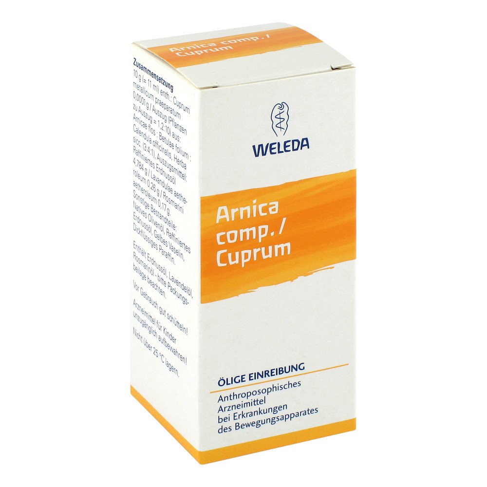 WELEDA AG Arnica Comp./cuprum ölige Einreibung 00741570