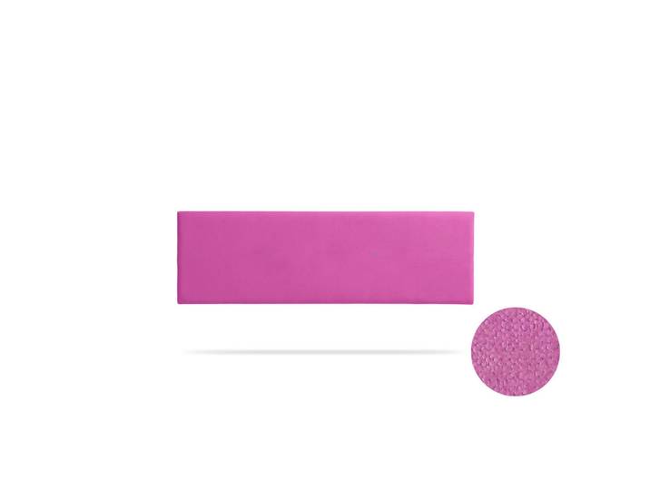 Kopfteil gepolstert Nova Aqualine 145x50x5 cm - Fuchsie - Moonia, Rosa, Holz, 145x5x50 cm, Bett-Kopfteile