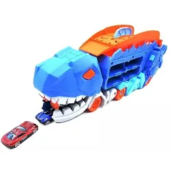 Dinosaurier-Autostartset mit 2 kleinen Autos