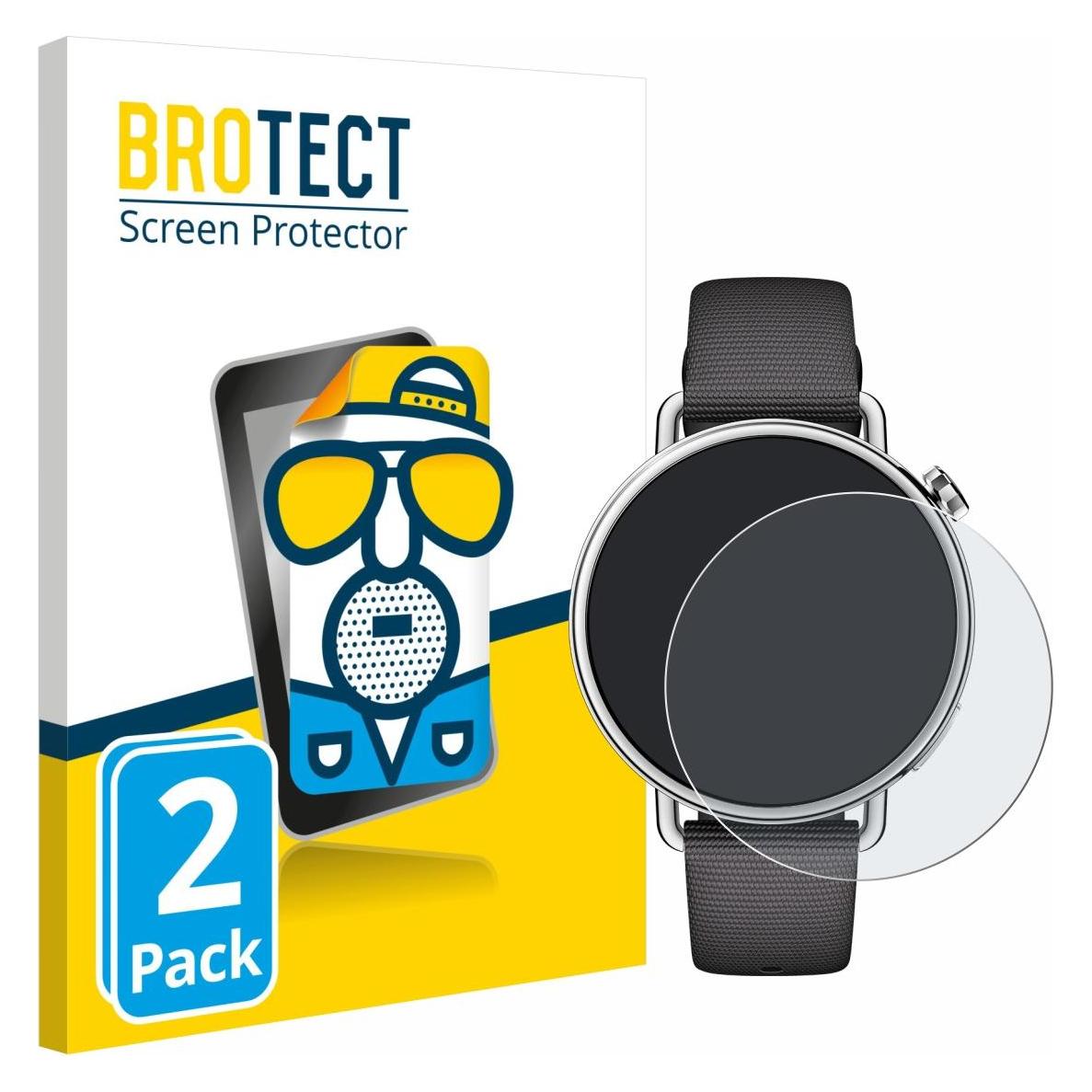 Brotect Entspiegelungsfolie für Xiaomi Watch S4 (41 mm) Displayschutz Displayschutzfolie Folie Matt (1960763)
