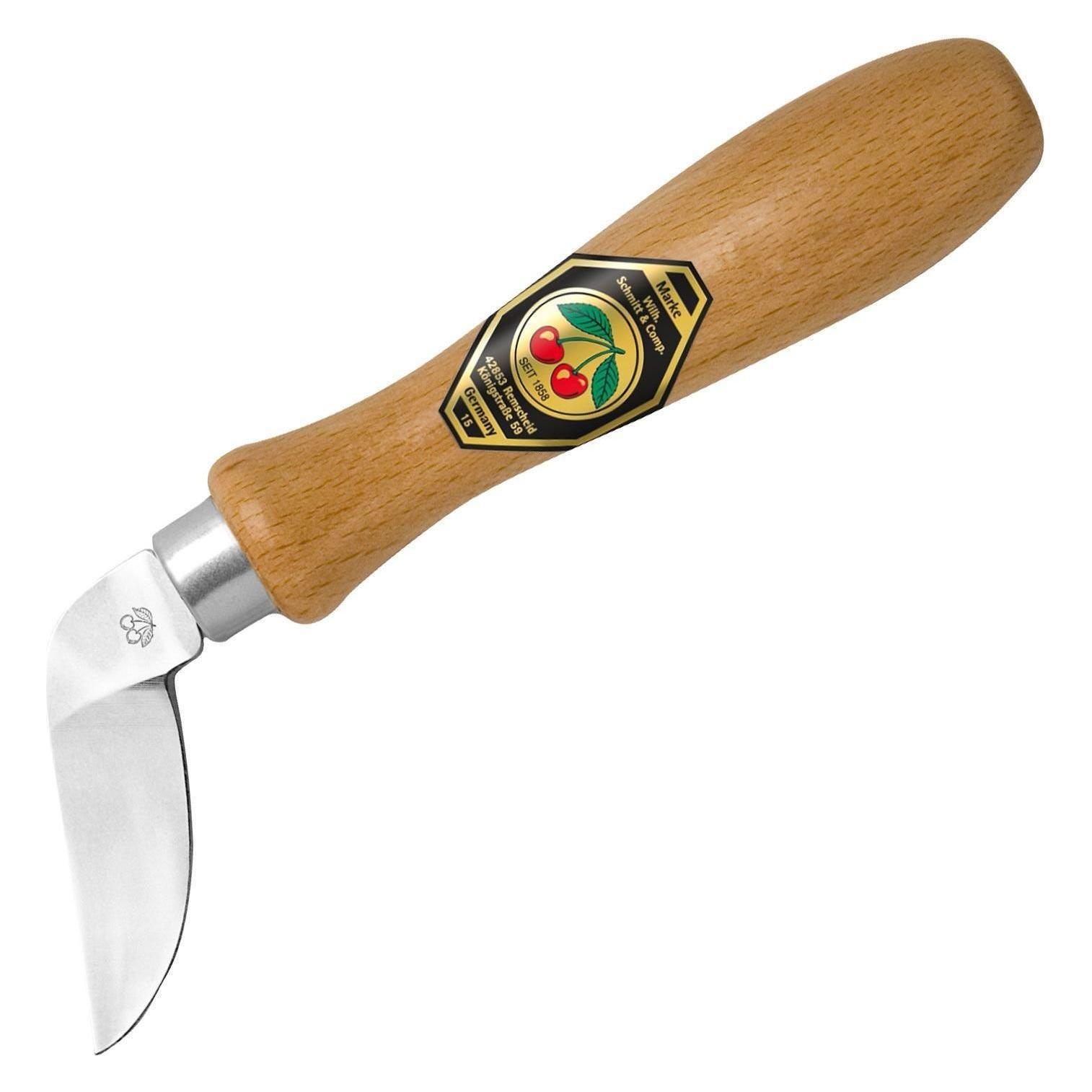 Kirschen Kerbschnitzmesser mit Holzheft (3360000)
