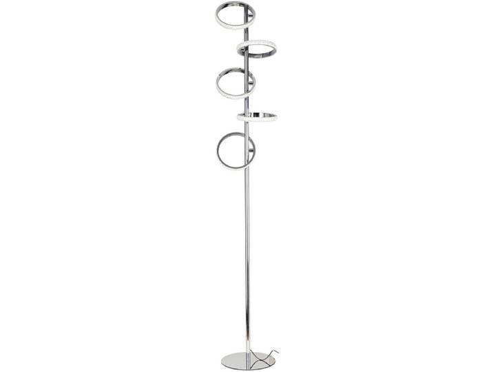 Stehlampe LED BLADUR 160cm 24W silberfarben