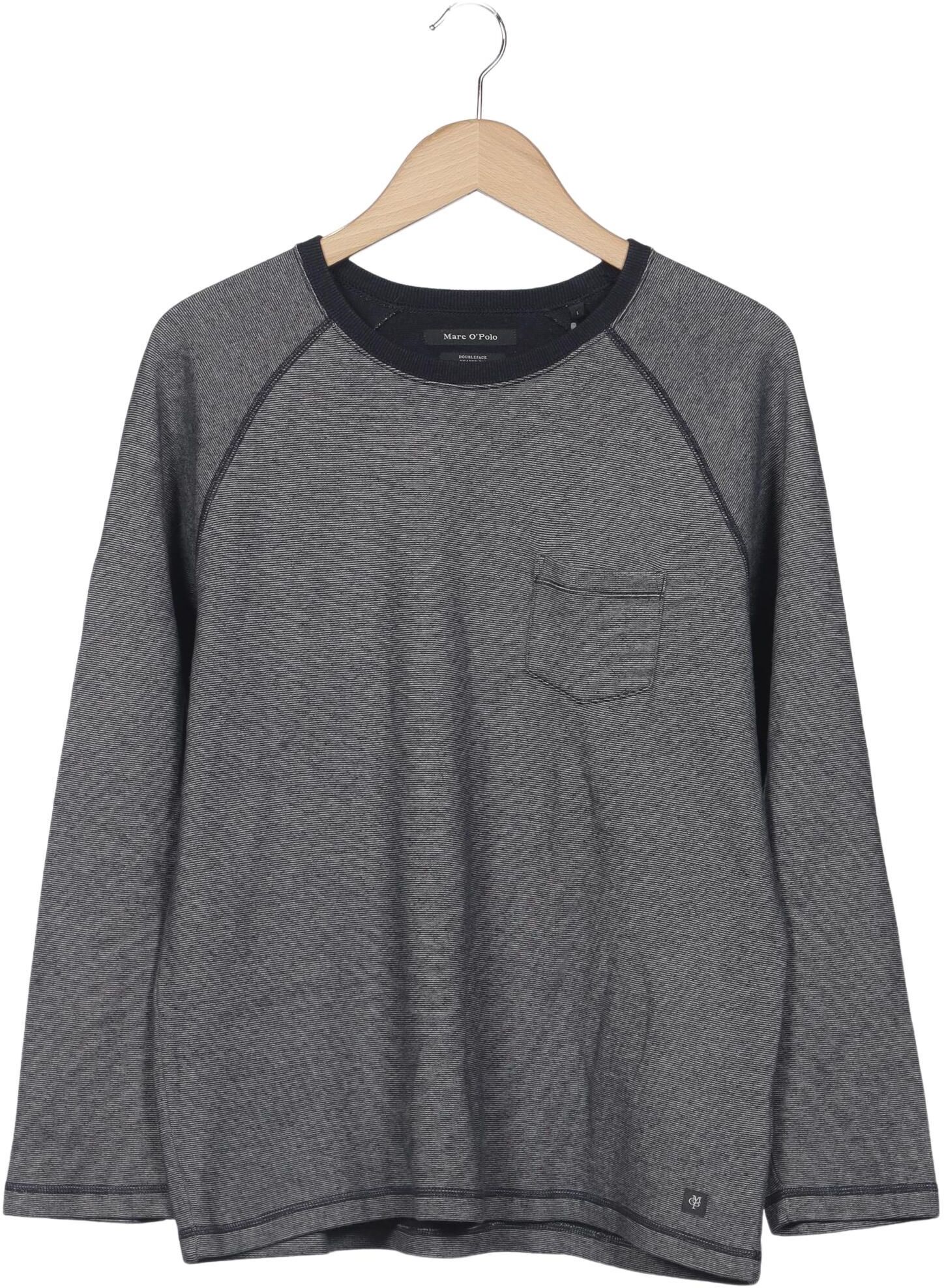Marc O' Polo Sweater, Grau, Gr. L, Baumwolle - Second Hand