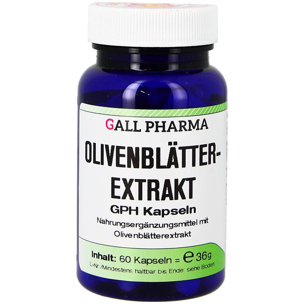 Olivenblätter Extrakt GPH Kapseln 60 St