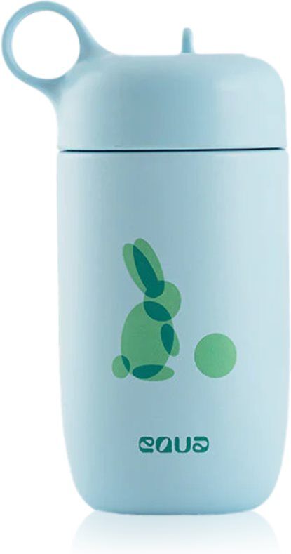 Equa Kids bouteille d’eau en acier inoxydable pour enfant Rabbit 1 pcs
