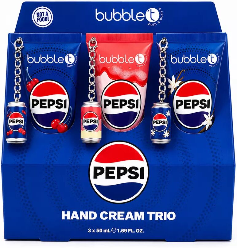 Bubble T - Pepsi Handcreme Trio Mit Anhängern, Set