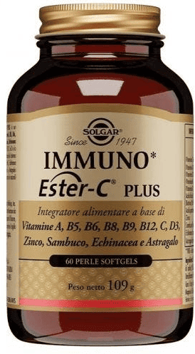 Solgar Immuno Ester-C Plus Integratore 60 Perle