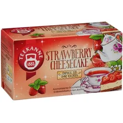 TEEKANNE Früchtetee »Strawberry Cheesecake« 18 Stück Tassenportion