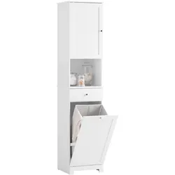 HOCHSCHRANK mit Wäschesack 40x38x180cm