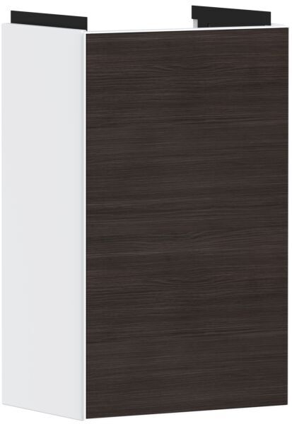 Hansgrohe Xevolos E Waschtischunterschrank 54166730 340x555x245mm, links, mattweiß, Eiche dunkel