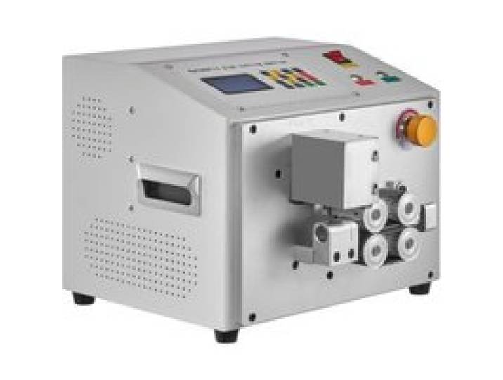 VEVOR Automatischer Schrumpfschlauchschneider, Rohrschneidemaschine mit LCD-Display, 1–20 mm Schnittdurchmesser, 0,1–99999,9 mm Schnittlänge, für PVC-PE-Rohre, Silikonrohre, weiche Wasserrohre