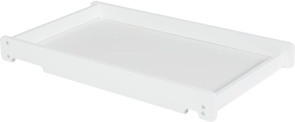 Ickle Bubba Coleby Universal Cot Top Changer - White White 500cm H X 800cm W X 880cm D