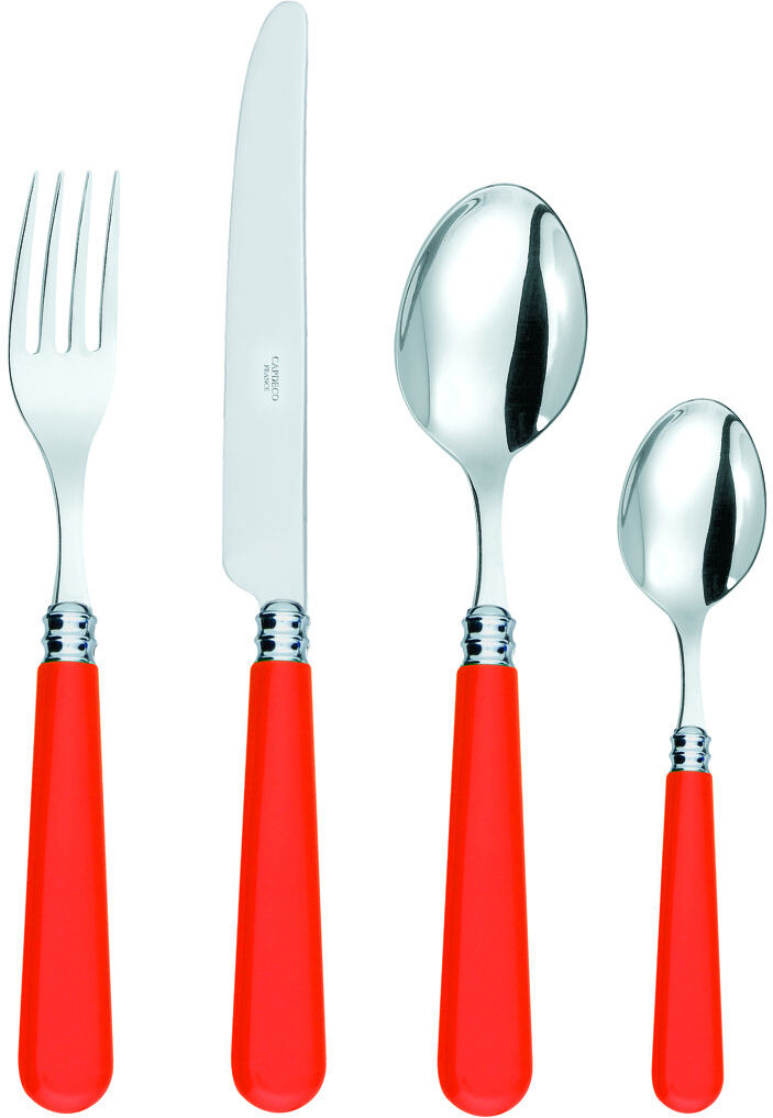 CAPDECO Altea 24 Piece Cutlery Set, Service for 6 Orange 24