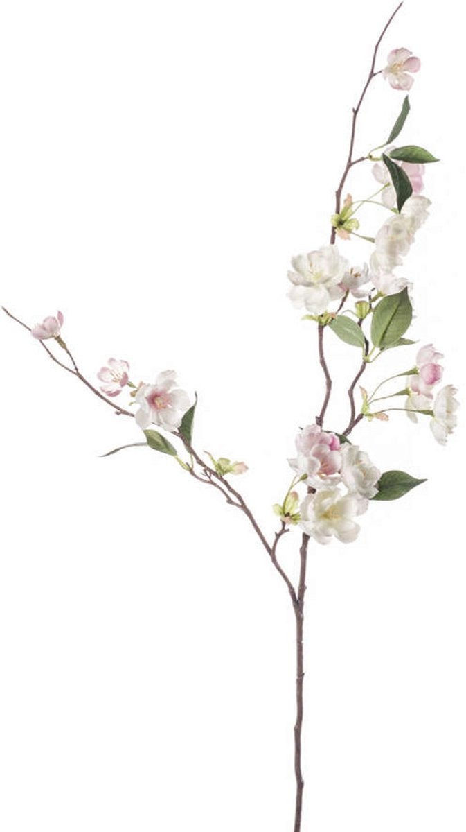 Emerald Kunstbloem Perzikbloesem roze 80 cm - Kunstplant voor binnen