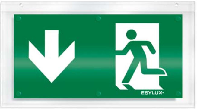ESYLUX Disque pictogramme 1 face PU SLX24DIS#EN10079078 (EN10079078)
