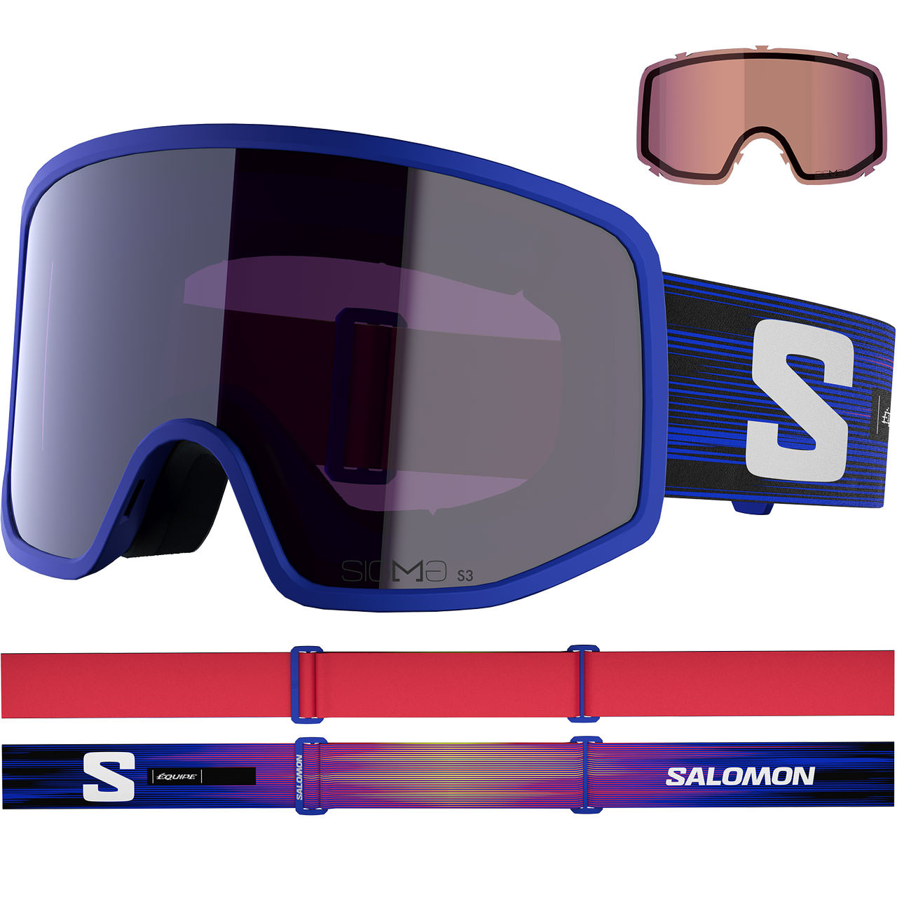 Salomon Sentry Pro S Sigma equipe blue + Ersatzscheibe