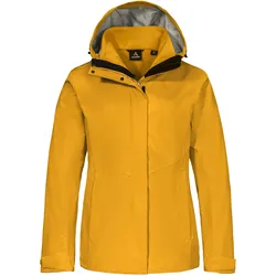 Schöffel 3in1 Okere Doppeljacke Damen | Gr. 38 | gelb - gelb