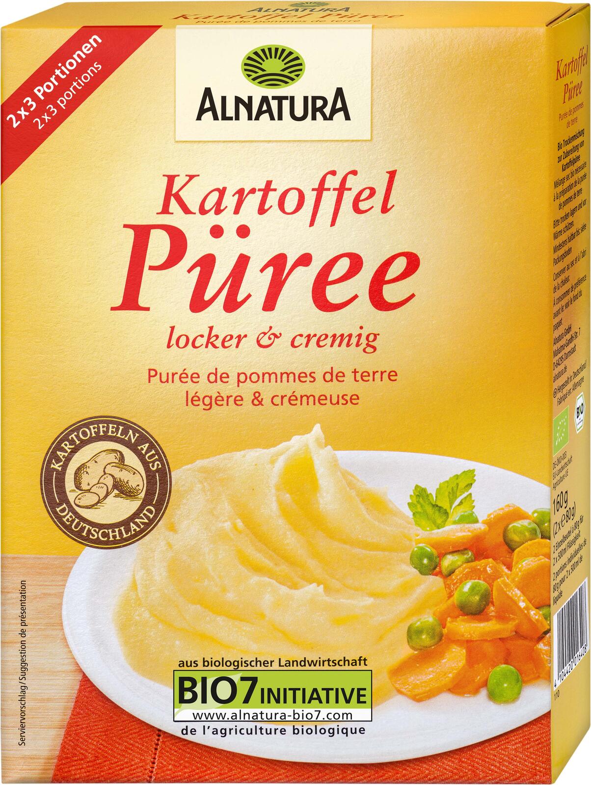 ALNATURA Kartoffelpüree 160,0 g 2970906005