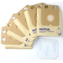 Nilfisk Backuum NI5 5 Stk. inkl. Vorfilter Staubsaugerbeutel Zubehör für den Nilfisk Backuum