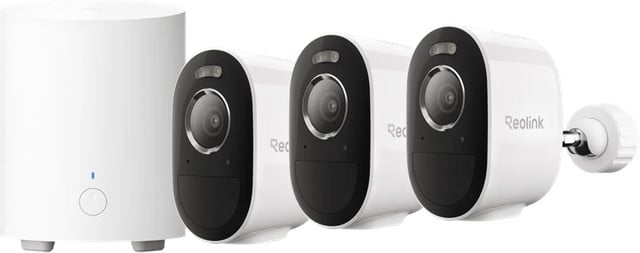 Reolink Argus B330 3-Pack met Home Hub 1 Lite