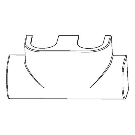 Oventrop OV Design-Abdeckung für Multiblock T, Eckform weiss (1184096)
