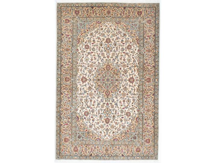 Keshan Teppich 143x215 Handgeknüpft Orientteppich Perserteppich Wolle