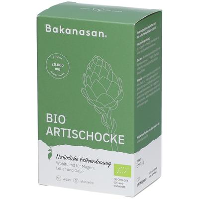 Bakanasan Bio Artischocke Kapseln 100 St