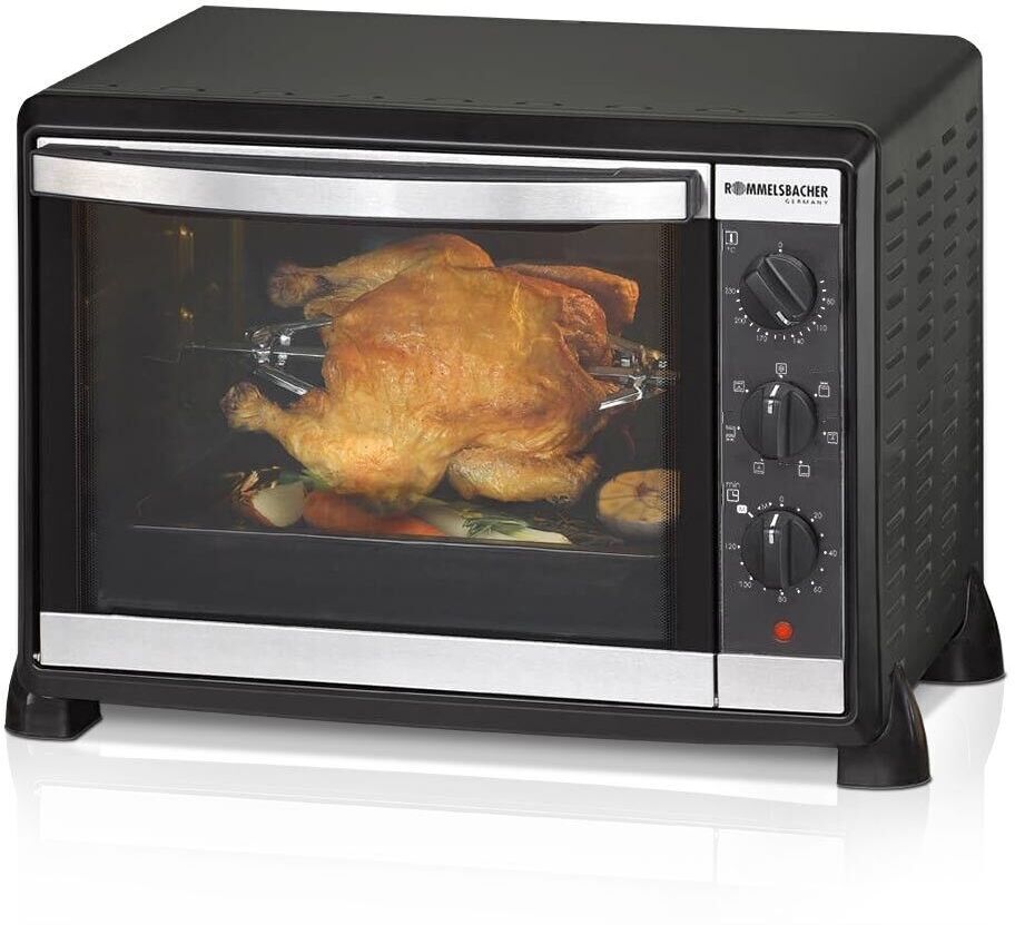 Rommelsbacher Back & Grill Ofen BG 1550   schwarz/silber - Refurbished