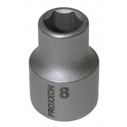 PROXXON 23504 Steckschlüsseleinsatz / Nuss 8mm Antrieb 10mm (3/8")