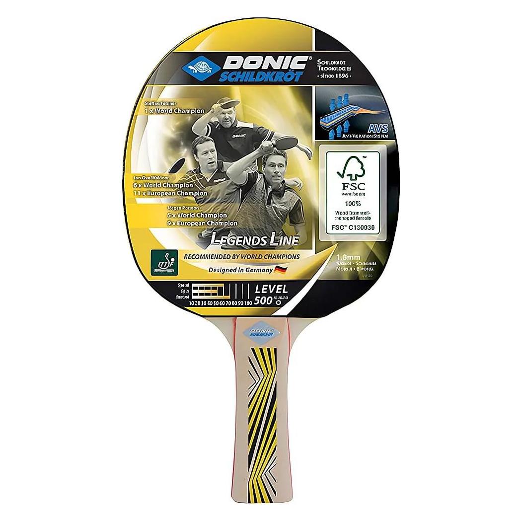 Donic Schildkröt Tischtennisschläger Legends 500 (714407)
