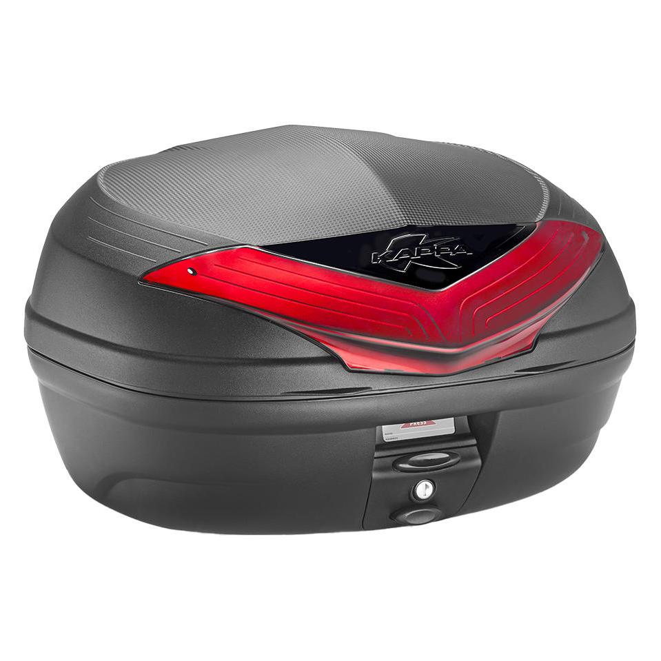 Kappa Topcase K466n2 Monolock Reflektor Rot (46 l) (K466N2)