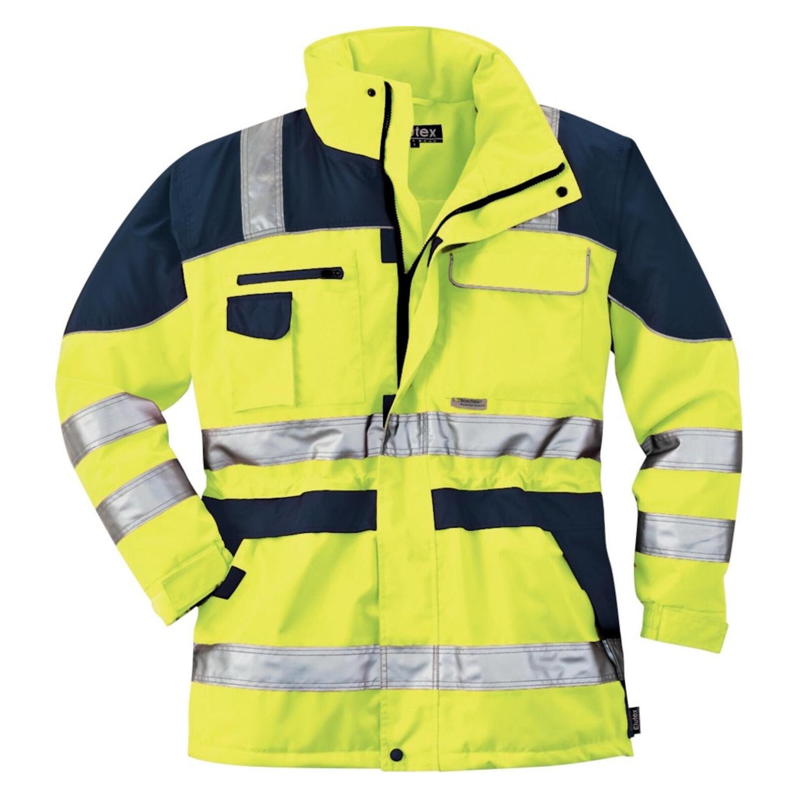 Scheibler Warnschutzparka S gelb/marine (S) (4031973073025)
