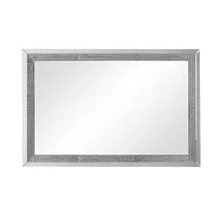 Wandspiegel   ¦ silber ¦ Holzwerkstoff,Glas,Kunststoff ¦ Maße (cm): B: 80 H: 120 T: 4.0
