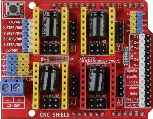 Joy-it Controllerboard CNC für Arduino Uno Motortreiber