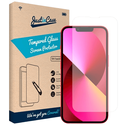 Just in Case Gehärtetes Glas Clear Displayschutzfolie Apple iPhone 13/13 Pro