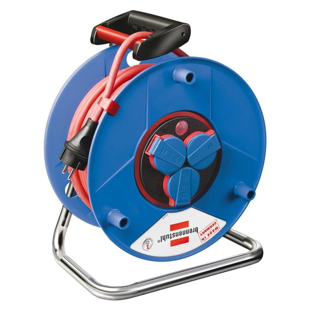 Brennenstuhl 50m Kabeltrommel Garant Bretec IP44 Gewerbe-/Baustelle (50 m, 1.50 mm²) (1238930)