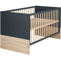Babybett roba LENN (BHT 144x82x76 cm) - grau - BHT 144x82x76 cm