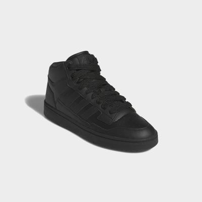 Sneaker ADIDAS SPORTSWEAR "RAPID COURT MID", Herren, Gr. 44, schwarz (core schwarz, core schwarz, carbon), Synthetik, Schuhe Sneaker