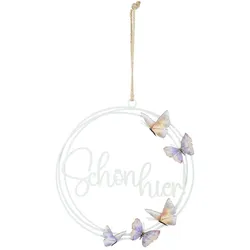 Deko Hänger Schmetterlingstanz 20cm Variante 1