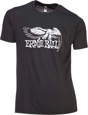 Ernie Ball T-Shirt Classic Eagle XXL Schwarz
