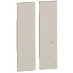 Legrand KM37M2 LivingNow Tastenabdeckung für Szenen-Wandsender with Netatmo in der Farbe Sand