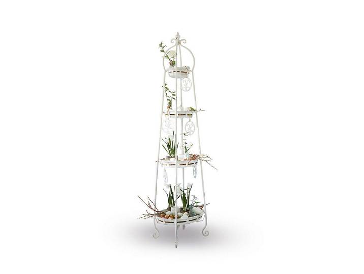 Mirabeau Etagere Etagere Ipas antikweiß, Eisen