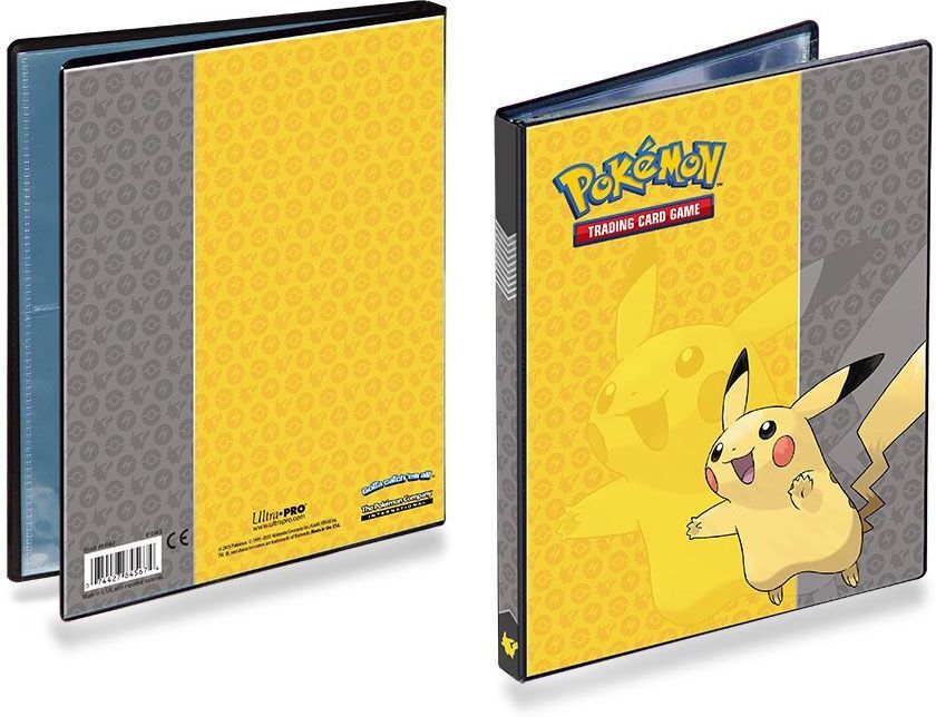 Pokemon Pikachu 4-taskuinen Korttikansio