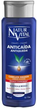 Natur Vital Champô Antiqueda Cabelos Oleosos 300 ml